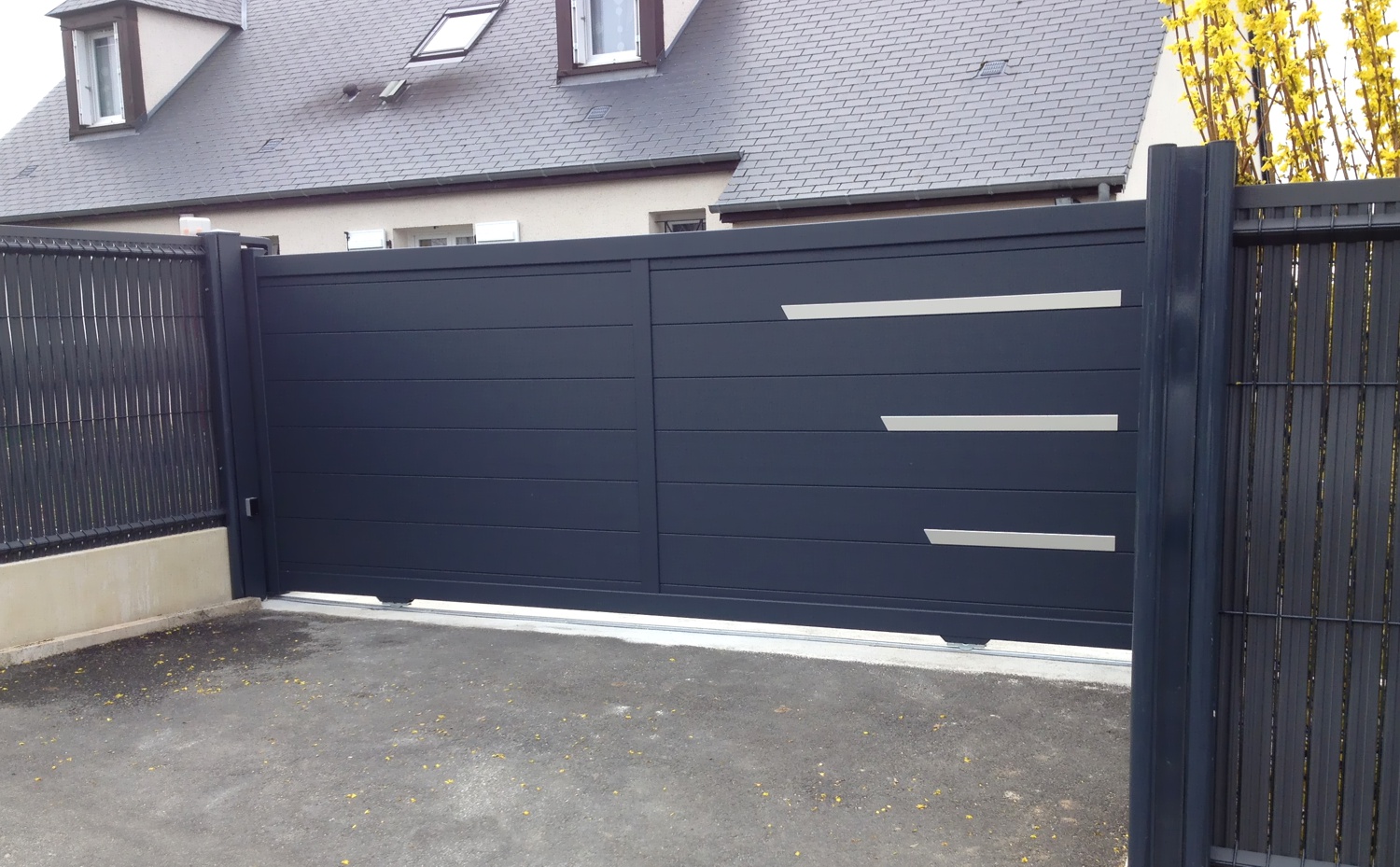 RHONE COULISSANT LAMES 200 DECOR D14 INOX
