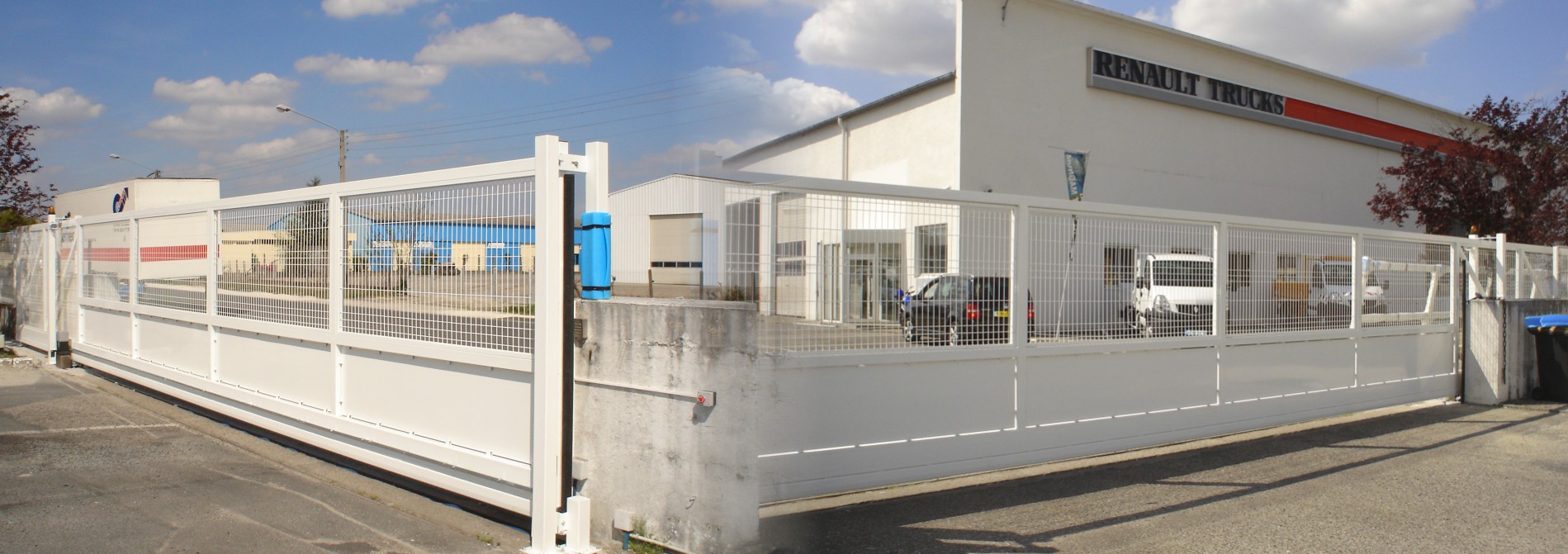 A45 - INDUSTRIEL - PORTAIL AUTOPORTANT